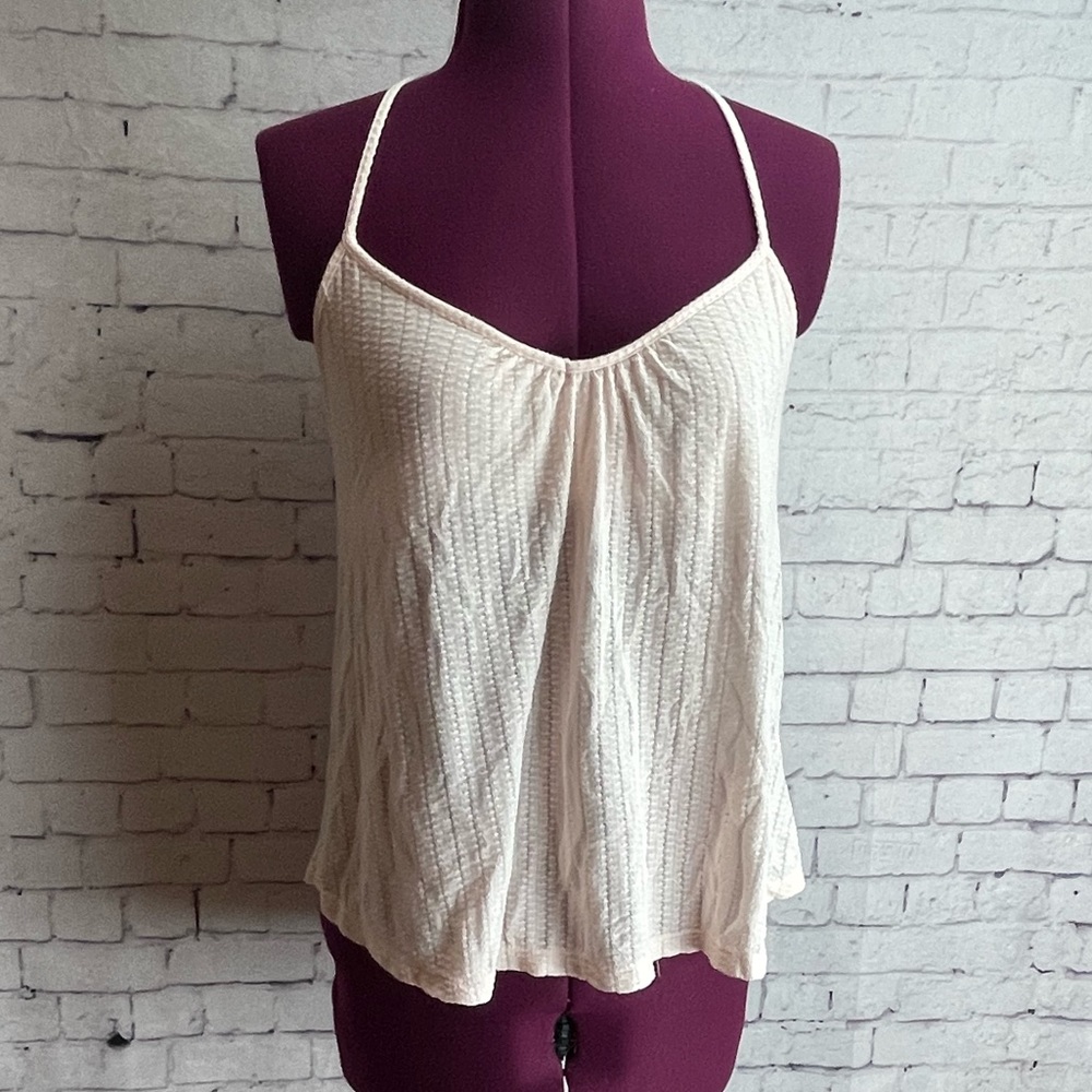 Eberjey pale pink bamboo bend cami size medium